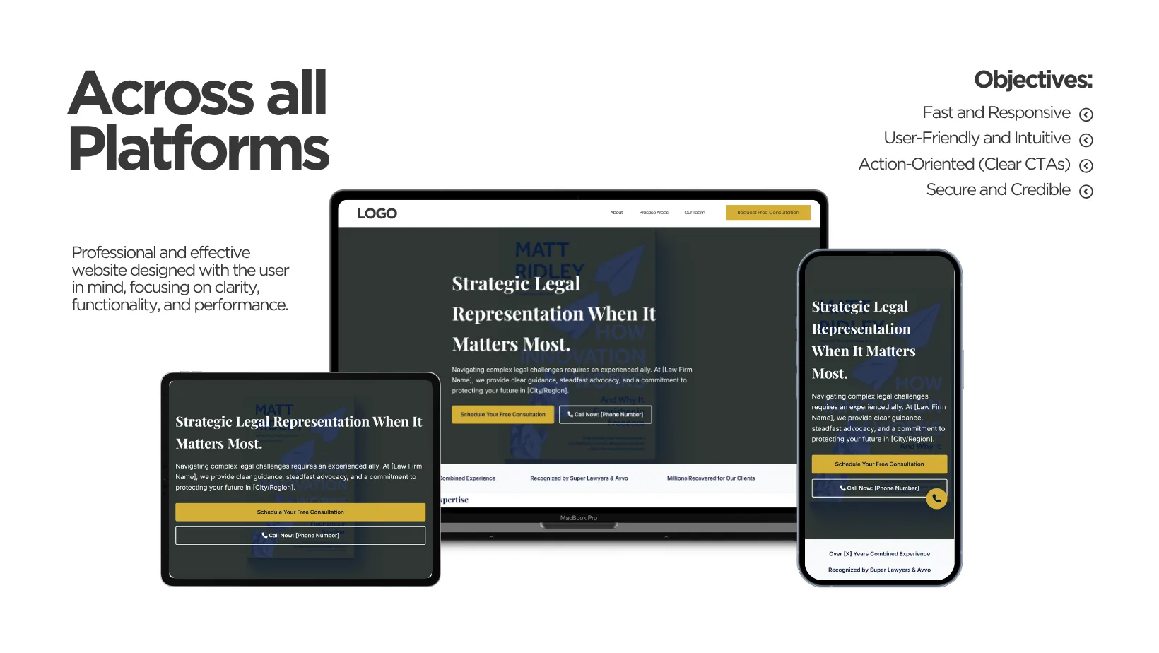 Home services website homepage mockup example one